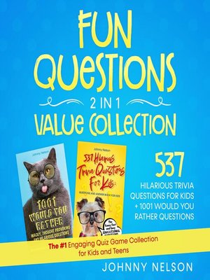 cover image of Fun Questions 2 in 1 Value Collection